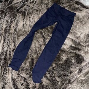 PRE WORN: Lululemon Navy Blue Leggings, Size 4